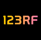 123RF logo