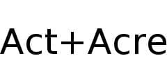 Act+Acre logo