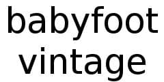 Babyfoot Vintage logo