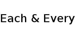 Each & Every Company logo
