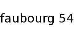 FAUBOURG 54 logo