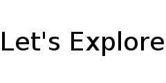 Let's Explore / Vodiac logo