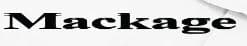 MACKAGE® US OFFICIAL logo
