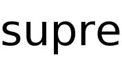 Supre logo