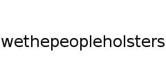We The People Holsters logo